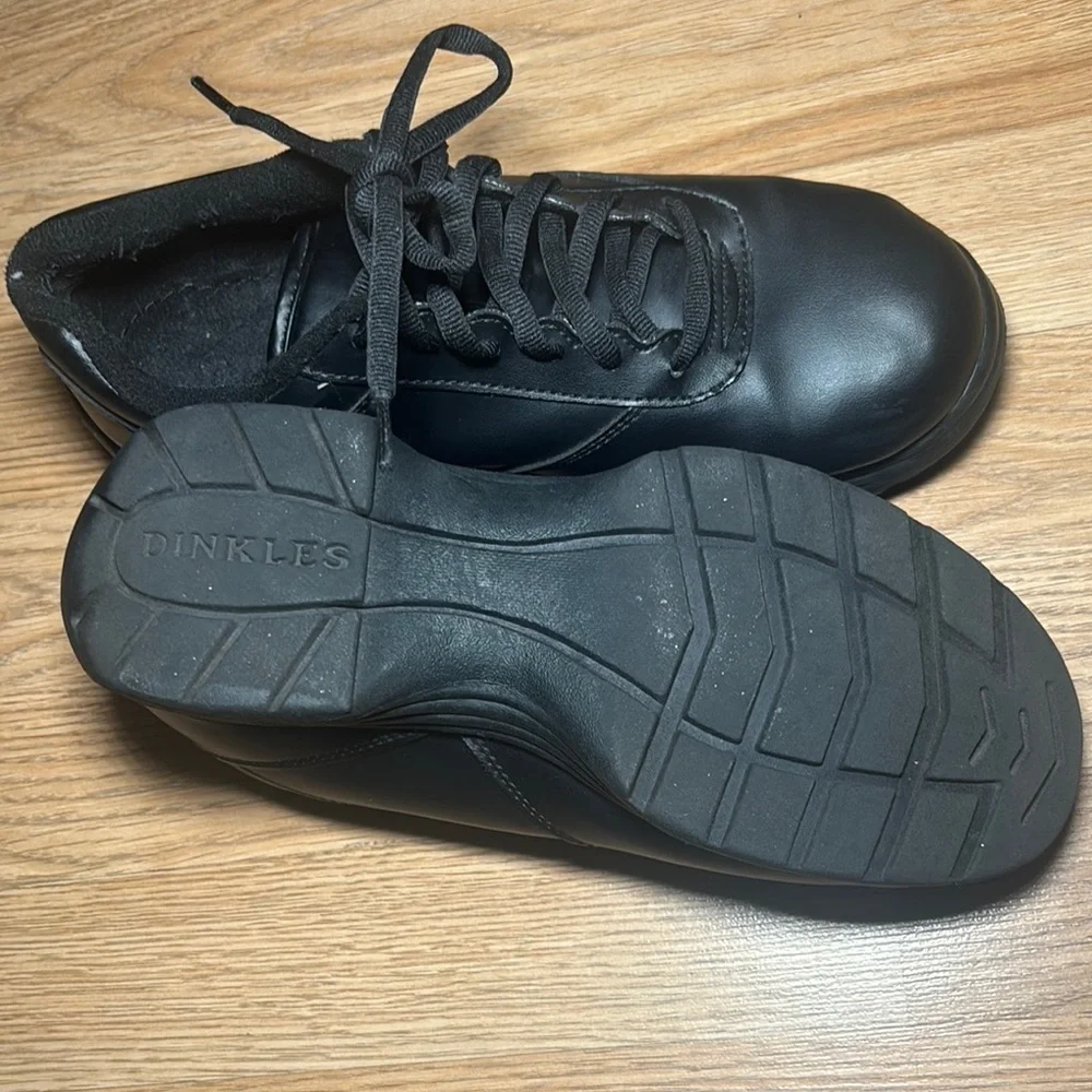 Dinkles Marching‎ Black Shoes